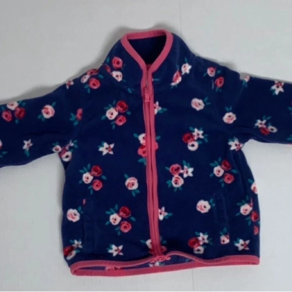 Baby Girls Lot of 4 Size 9 Months Carter's 3 Light Jackets 1 Cardigan Outerwear